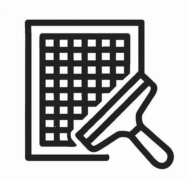 Screen and track cleaning 1
